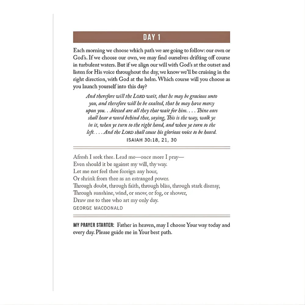 365 Devotions on the Power of Prayer for Men FaithMade