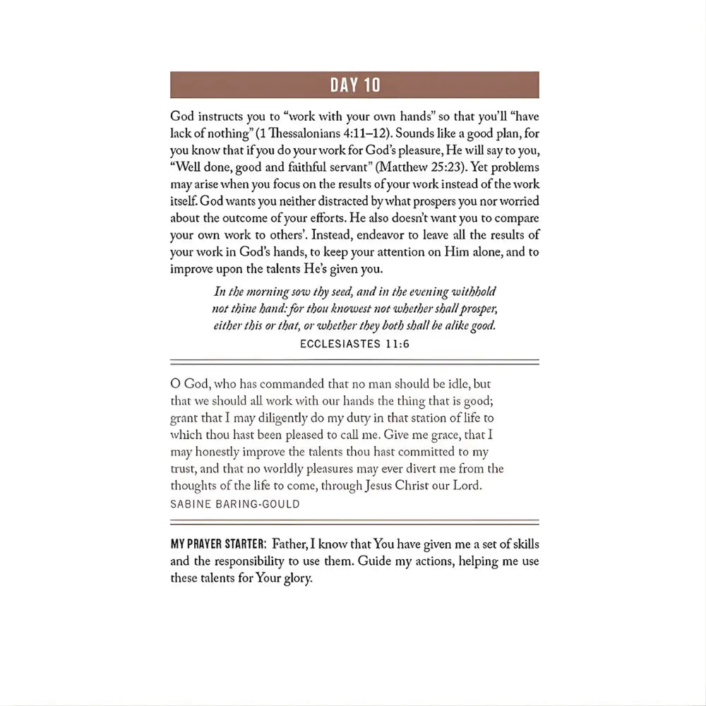 365 Devotions on the Power of Prayer for Men FaithMade