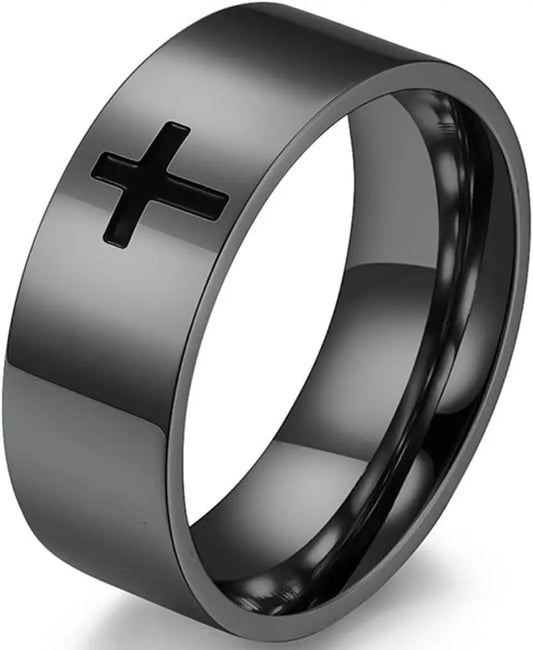 Cross Ring Faith Made
